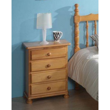 MESITA PINO 4 CAJONES