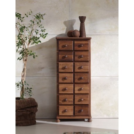 MUEBLE PINO CON CAJONES (50 CMS)