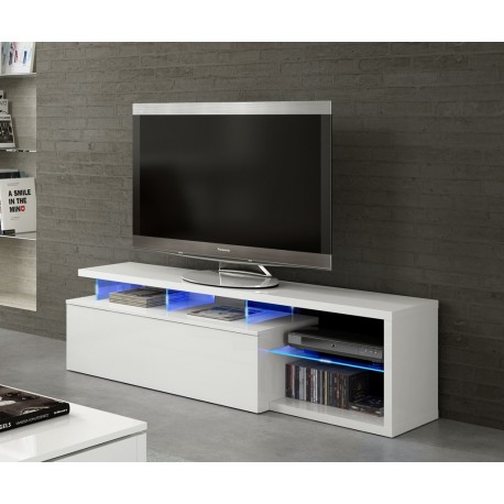 MUEBLE DE TV CON LUZ LED MOD. DUNDEE