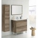 MUEBLE BAÑO 2 CAJONES CON ESPEJO MOD. ESTORIL
