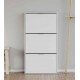 MUEBLE ZAPATERO MOD. FROME BLANCO (3 PUERTAS)