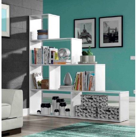 ESTANTERIA DIVISORIA MOD. LINZ (BLANCO)