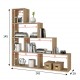 ESTANTERIA DIVISORIA MOD. LINZ (ROBLE)
