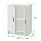 ARMARIO 2 PUERTAS BAJO MOD. LANS BLANCO