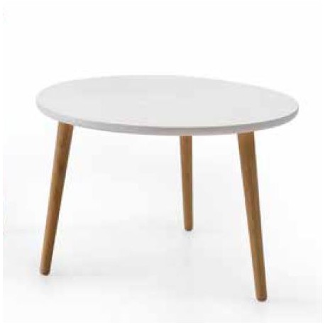 MESA DE CENTRO PINO (REDONDA) MOD. NÓRDICA