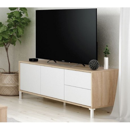 MUEBLE TV 2 PUERTAS y 2 CAJONES MOD. ALLAN