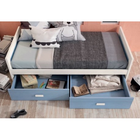 CAMA CON CAJONES MOD. CORAL