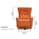 SILLÓN RELAX MOD. MIKY (FIJO o GIRATORIO)