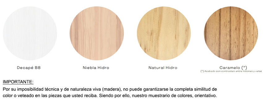 colores madera pino